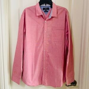 Michael Brandon Mens Slim Fit Cotton Button Down Shirt Size XL